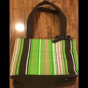 Cute striped Thirty One Purse